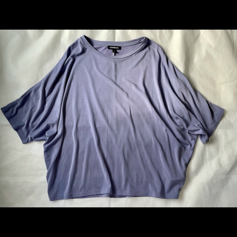 Lilac dolman Express shirt